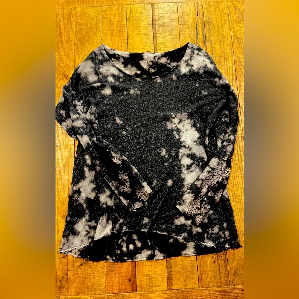Acid wash shirt